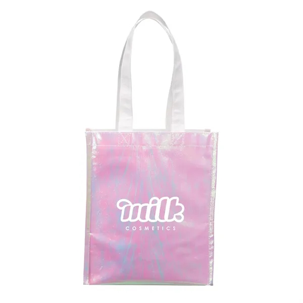 Iridescent (Ir) color option for Iridescent Non Woven Gift Tote
