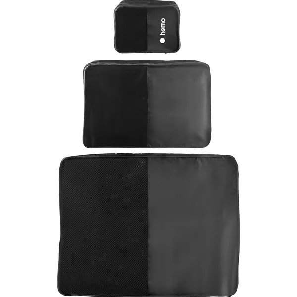 Black (Bk) color option for Packing Cubes 3pc Set