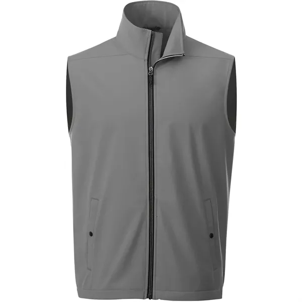 Quarry (938) color option for Men's Warlow Softshell Vest