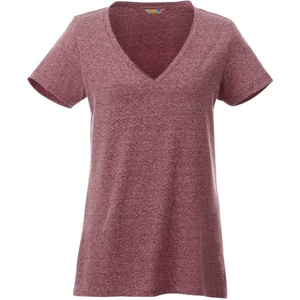 Maroon Heather (384) color option for Women's Canyon Ss Tee