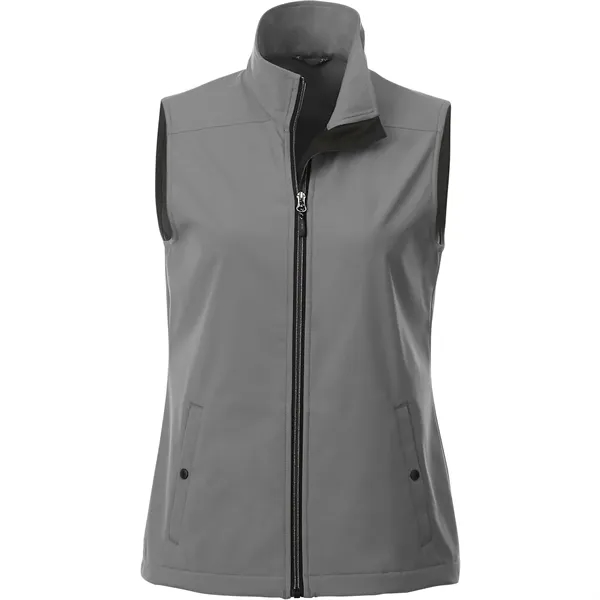 Quarry (938) color option for Women's Warlow Softshell Vest
