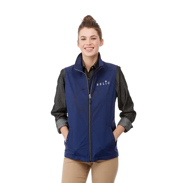 Vintage Navy (573) color option for Women's Warlow Softshell Vest