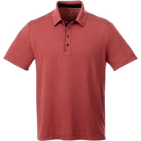 Vintage Red Heather (369) color option for Mens Skara Ss Polo