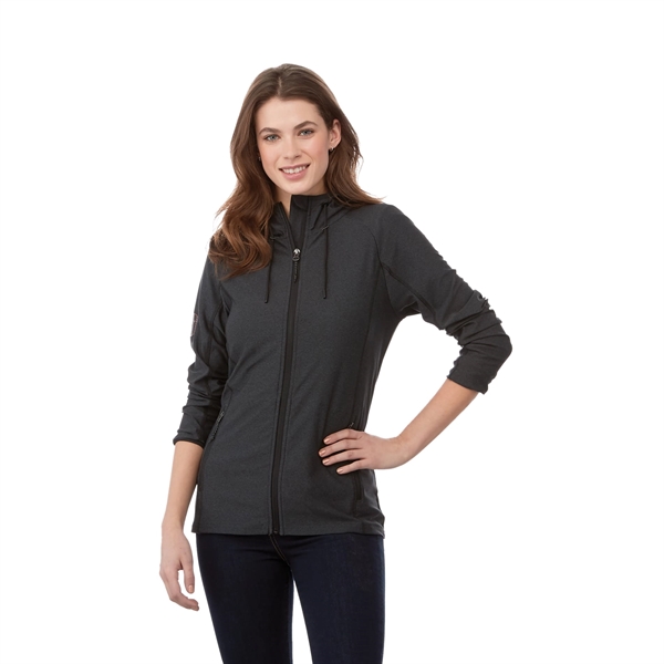 Black Smoke Heather (994) color option for Womens Kaiser Knit Jacket