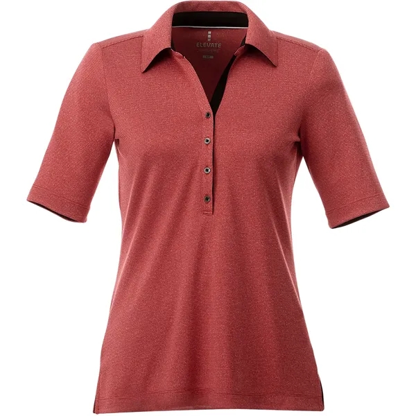 Vintage Red Heather (369) color option for Womens Skara Ss Polo