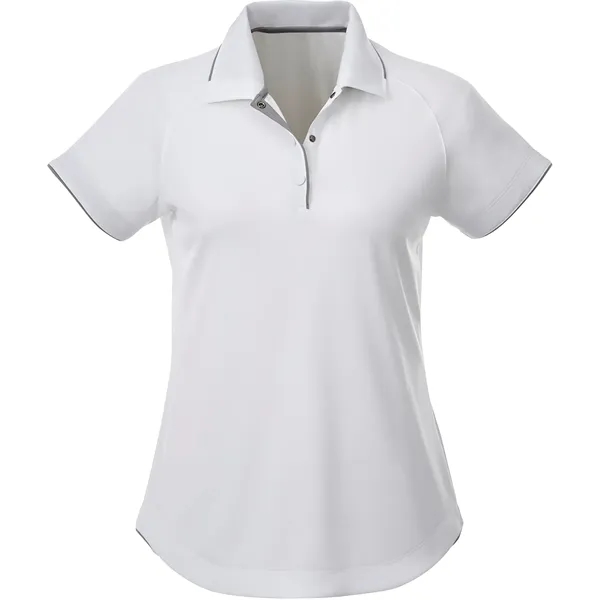 White/Quarry (125) color option for Women's Remus Ss Polo