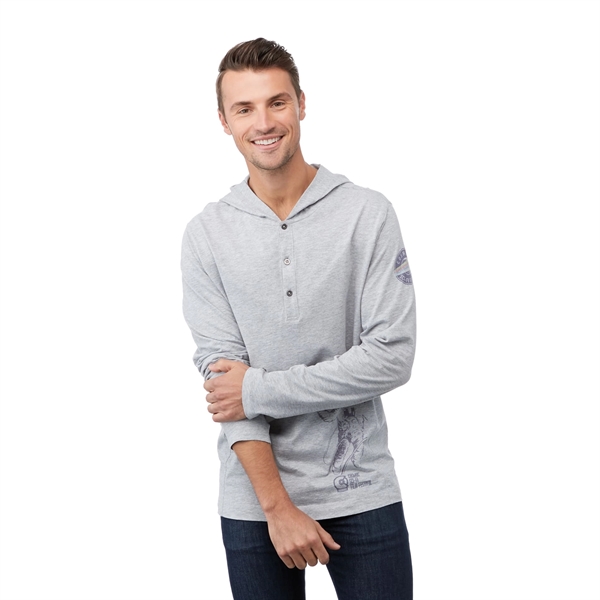 Heather Grey (932) color option for Mens Ashland Knit Hoody