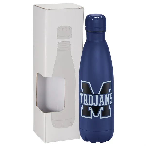 Navy (Ny) color option for Copper Vacuum Insulated Bottle 17oz W/ Window Box