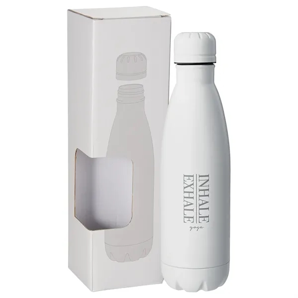 White (Wh) color option for Copper Vacuum Insulated Bottle 17oz W/ Window Box