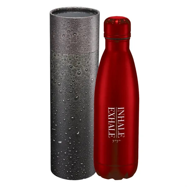 Red (Rd) color option for Copper Vac Bottle 17oz With Cylindrical Box