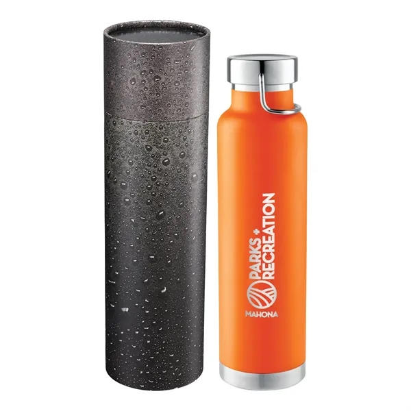 Orange (Or) color option for Thor Copper Vac Bottle 22oz With Cylindrical Box