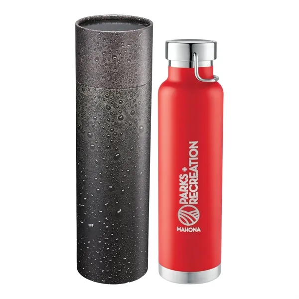 Red (Rd) color option for Thor Copper Vac Bottle 22oz With Cylindrical Box