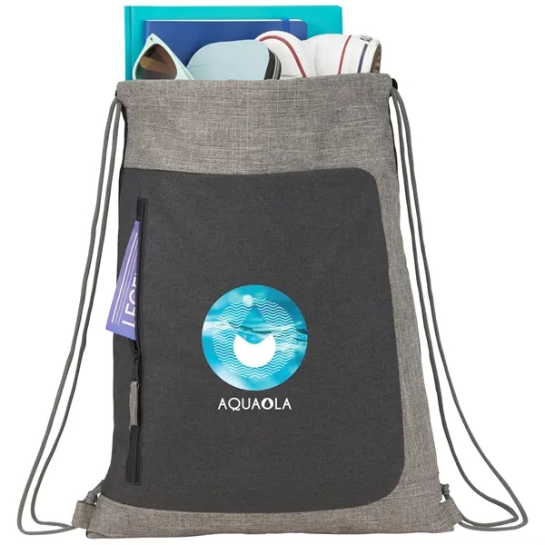 Graphite (Ga) color option for Reclaim Recycled Drawstring Bag