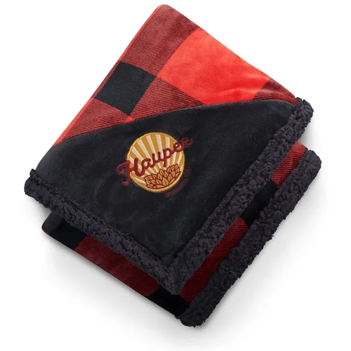 Main photo of Field & Co.® Buffalo Plaid Sherpa Blanket