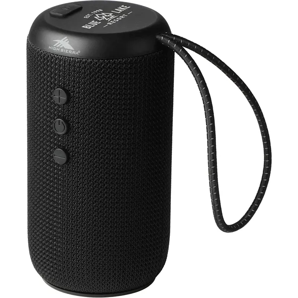 Black (Bk) color option for High Sierra Kodiak Ipx7 Outdoor Bluetooth Speaker