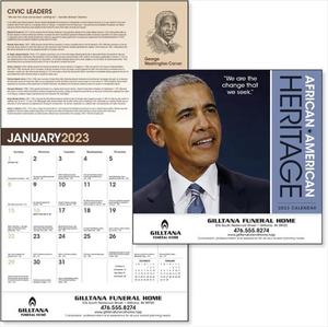 Photo of African American Heritage Barack Obama Calendar