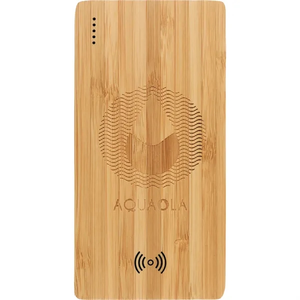 Photo of Fsc® 100% Bamboo 5000 M Ah Wireless Power Bank