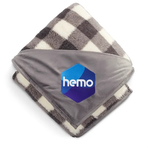 Photo of Field & Co.® Double Sided Plaid Sherpa Blanket