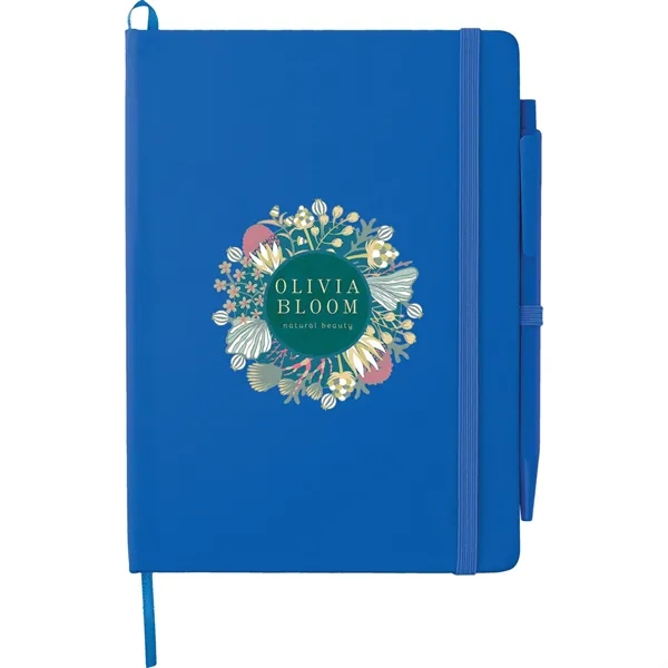 Royal (Ryl) color option for Fsc® Mix 5" X 7" Prime Notebook With Pen
