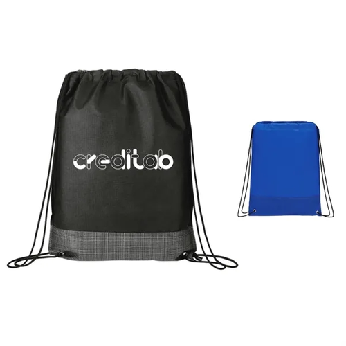 Main photo of Crossweave Heat Sealed Drawstring Bag