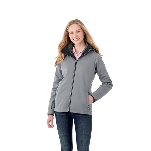Quarry/Heather Dark Charcoal (938) color option for Womens Arlington 3 In 1 Jacket