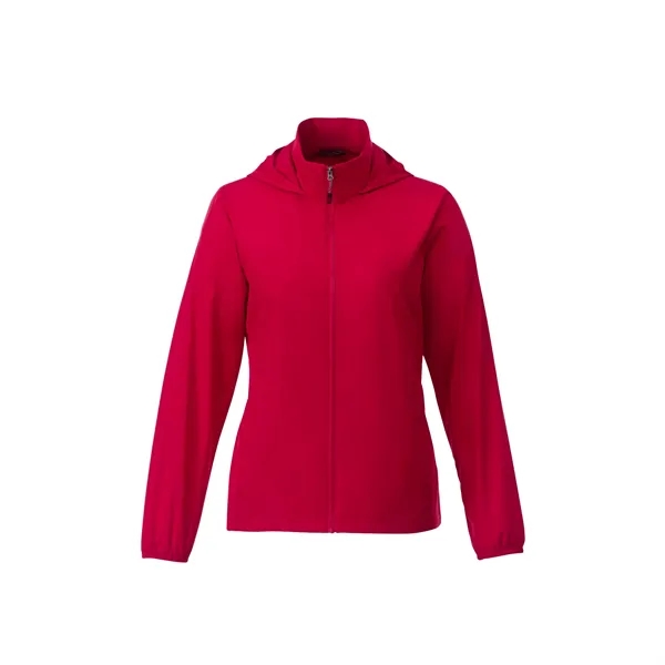 Team Red (358) color option for Women's Toba Packable Jacket