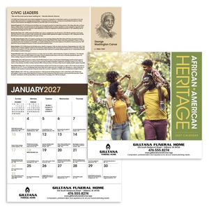 Photo of African American Heritage: Family Calendar