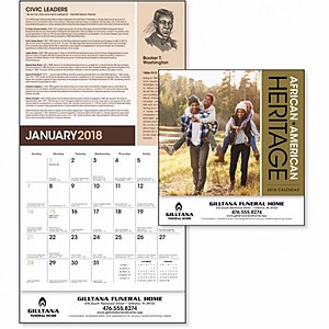 Photo of African American Heritage: Family Calendar