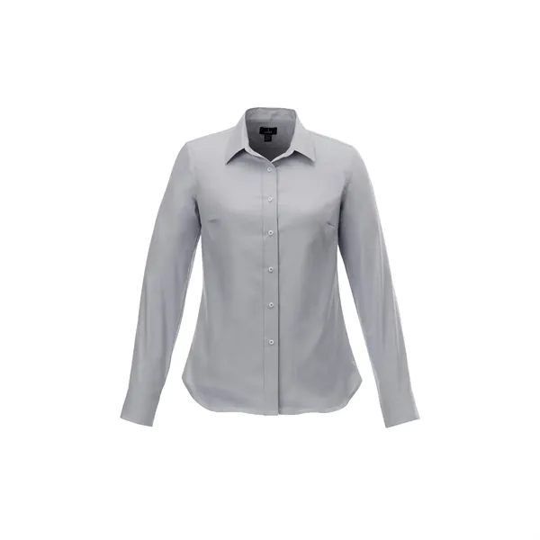 Silver (927) color option for Women's Irvine Oxford Ls Shirt