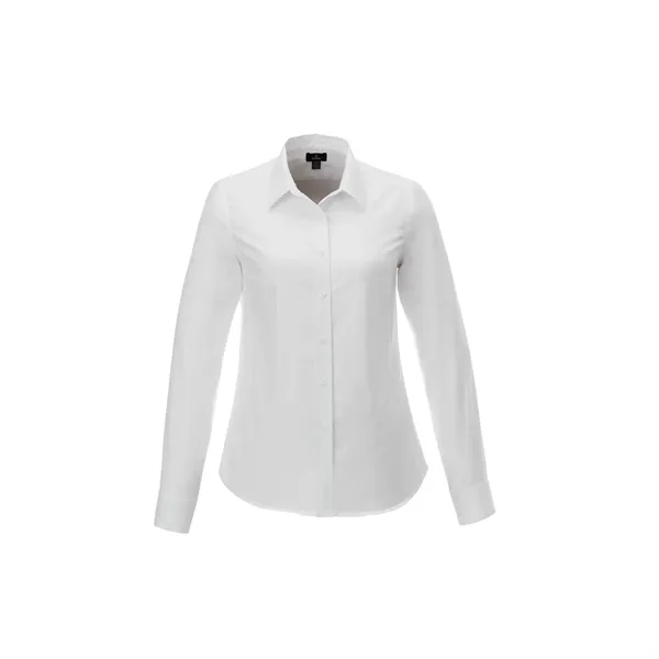 White (125) color option for Women's Irvine Oxford Ls Shirt