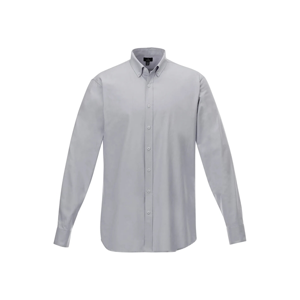 Silver (927) color option for Men's Irvine Oxford Ls Shirt Tall
