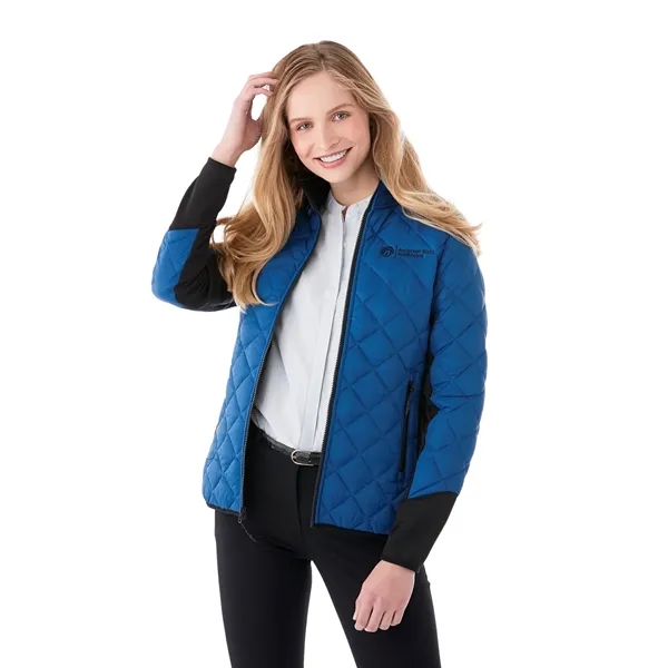 Invictus/Black (438) color option for Women's Rougemont Hybrid Insulated Jacket