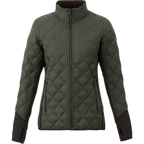 Loden/Black (684) color option for Women's Rougemont Hybrid Insulated Jacket