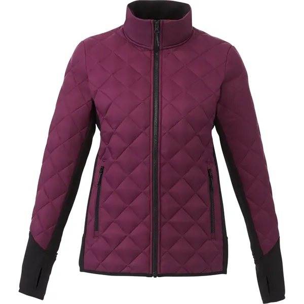 Maroon/Black (384) color option for Women's Rougemont Hybrid Insulated Jacket
