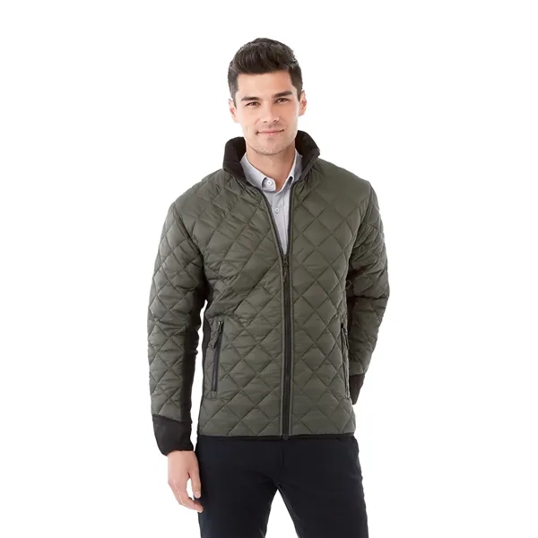 Loden/Black (684) color option for Men's Rougemont Hybrid Insulated Jacket