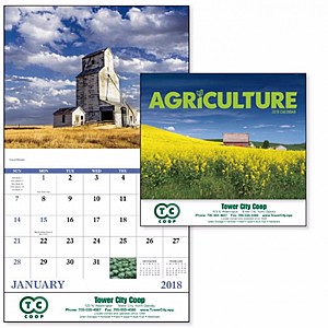 Photo of Agriculture Stapled Calendar