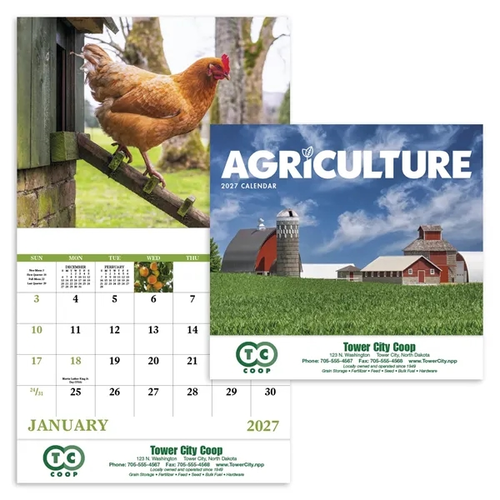 Main photo of Agriculture Stapled Calendar