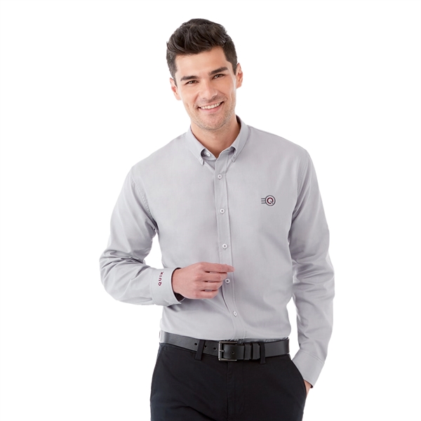 Silver (927) color option for Men's Irvine Oxford Ls Shirt
