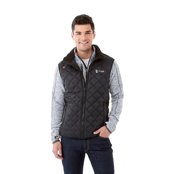 Black/Black (995) color option for Men's Shefford Heat Panel Vest W/ Power Bank
