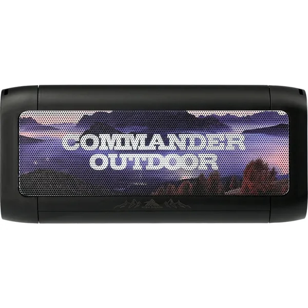Black (Bk) color option for High Sierra Outdoor Speaker & Wireless Power Bank