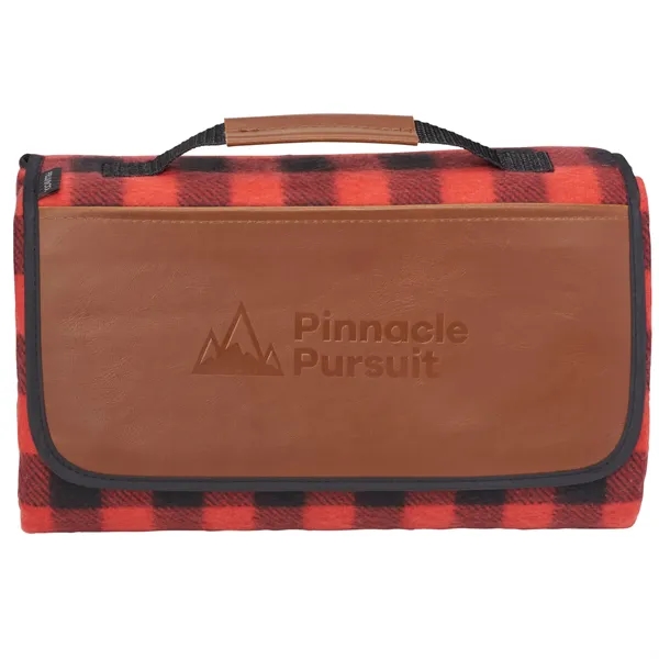 Red/Black (Rdbk) color option for Field & Co.® Buffalo Plaid Picnic Blanket