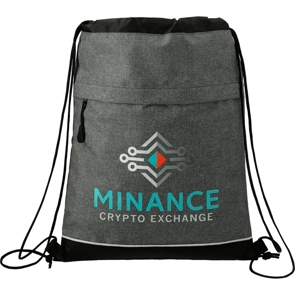 Graphite (Ga) color option for Quarry Drawstring Bag