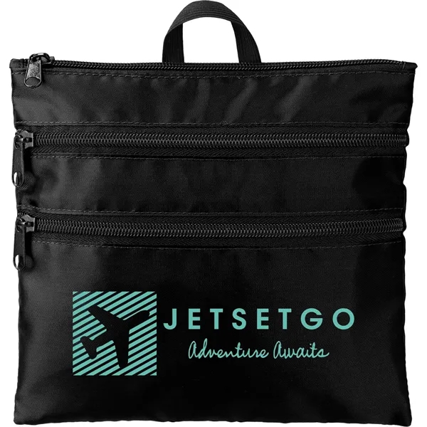 Black (Bk) color option for Carry All Travel Pouch