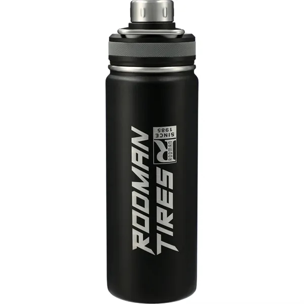 Black (Bk) color option for Vasco Copper Vacuum Insulated Bottle 20oz