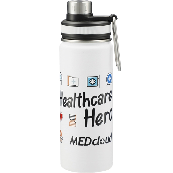 White (Wh) color option for Vasco Copper Vacuum Insulated Bottle 20oz