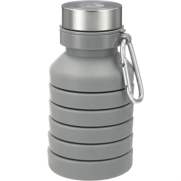 Gray (Gy) color option for Zigoo Silicone Collapsible Bottle 18oz