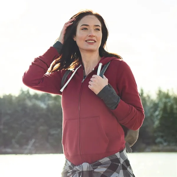Dark Red (372) color option for Women's Paddlecreek Roots73 Fz Hoody