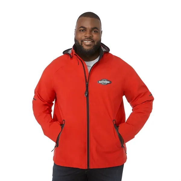 Team Red (358) color option for Men's Oracle Softshell Jacket