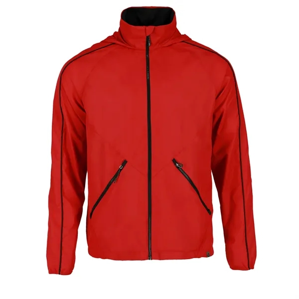 Vintage Red/Black (369) color option for Men's Rincon Eco Packable Lightweight Jacket