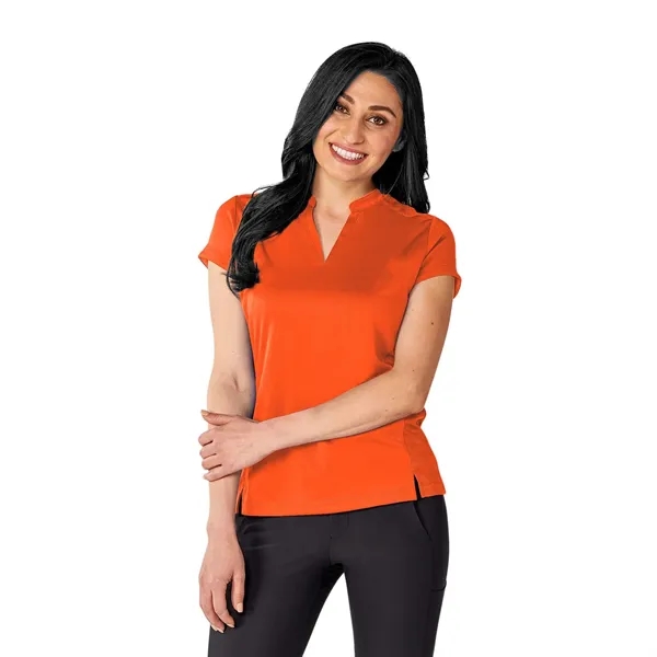 Saffron (270) color option for Women's Piedmont Ss Polo